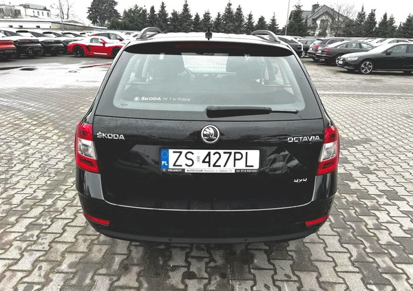 Skoda Octavia cena 50900 przebieg: 205386, rok produkcji 2018 z Dynów małe 781